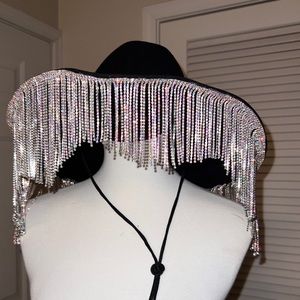 Handmade High Quality Rhinestone Cowboy Hat